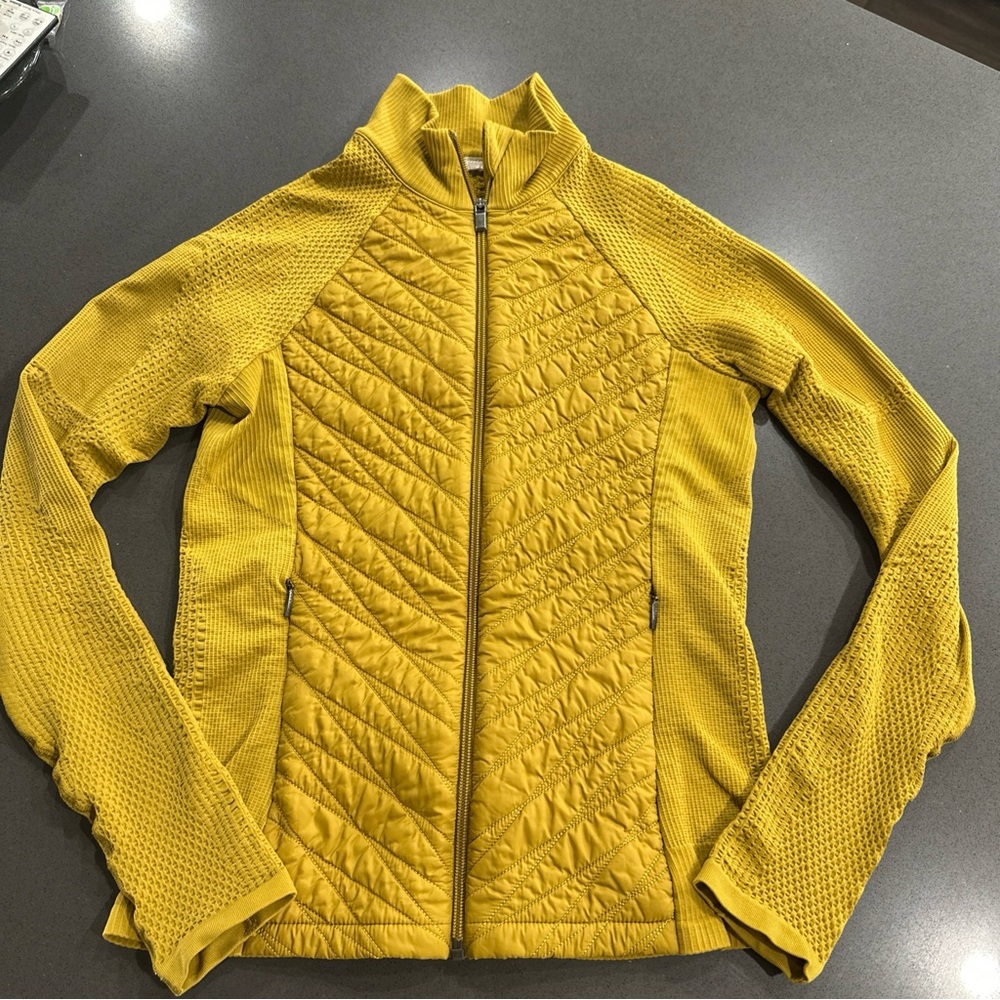 Athleta XS Flurry Force Insulated Primaloft Jacket Palo Verde #982732
